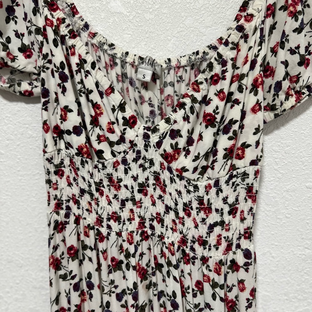 Floral Print Women's Dress